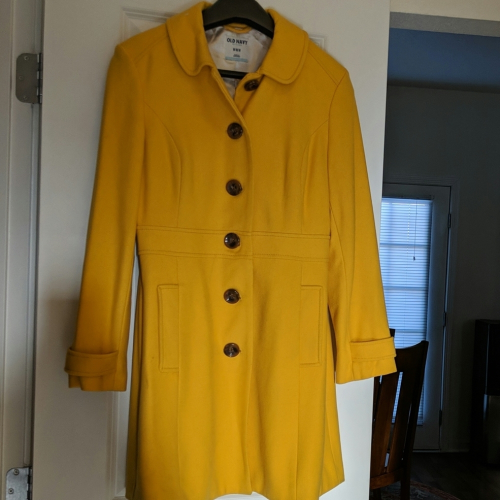 Old Navy Wool Trench Coat